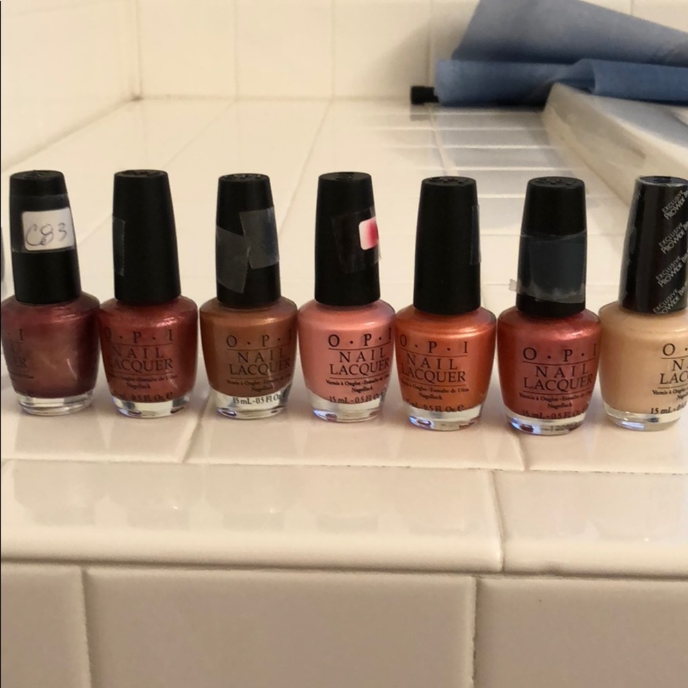 OPI nail colors